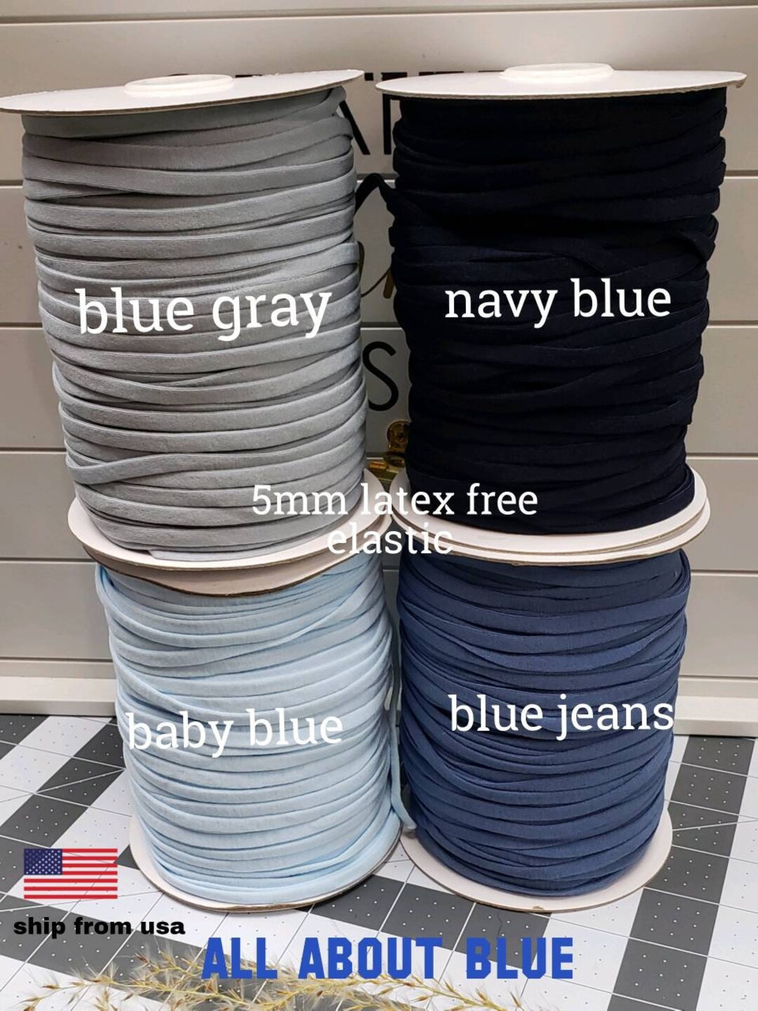 Latex Free Elastic Cordsoft Elastic for Sewing Face Masks Etsy