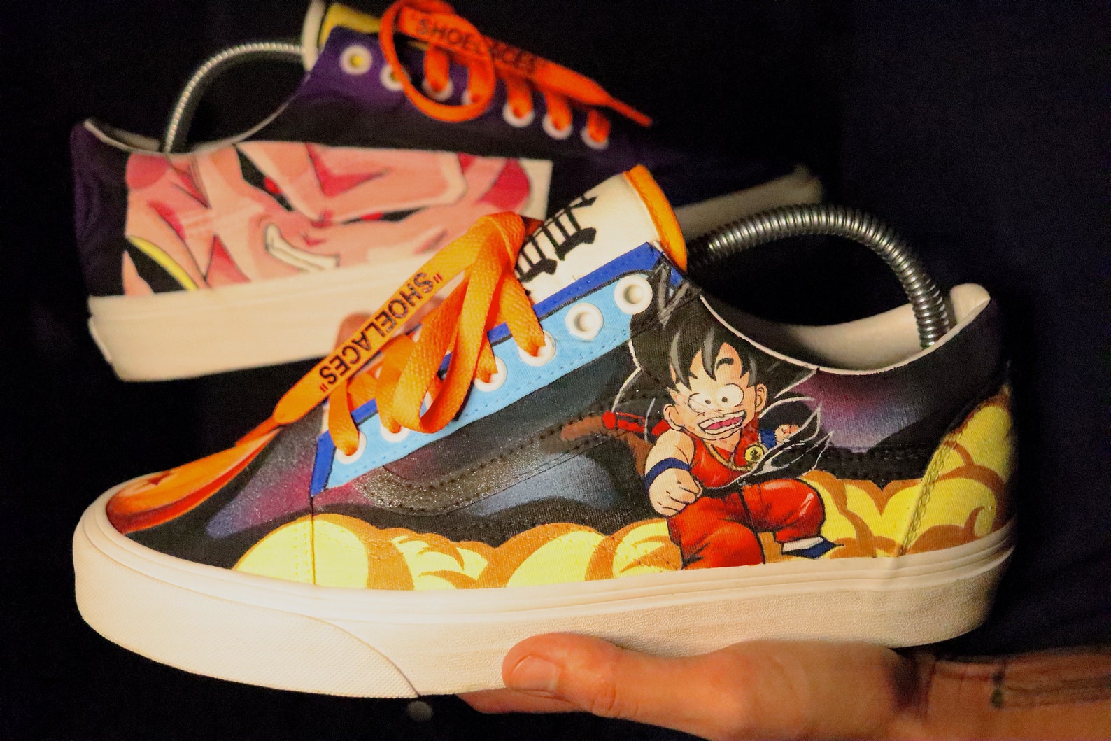 Custom Dragon Ball Z Vans Etsy