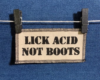 Lick Acid Not Boots Patch