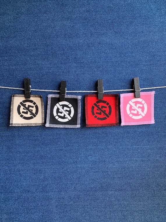 Anti-Nazi Symbol Patch