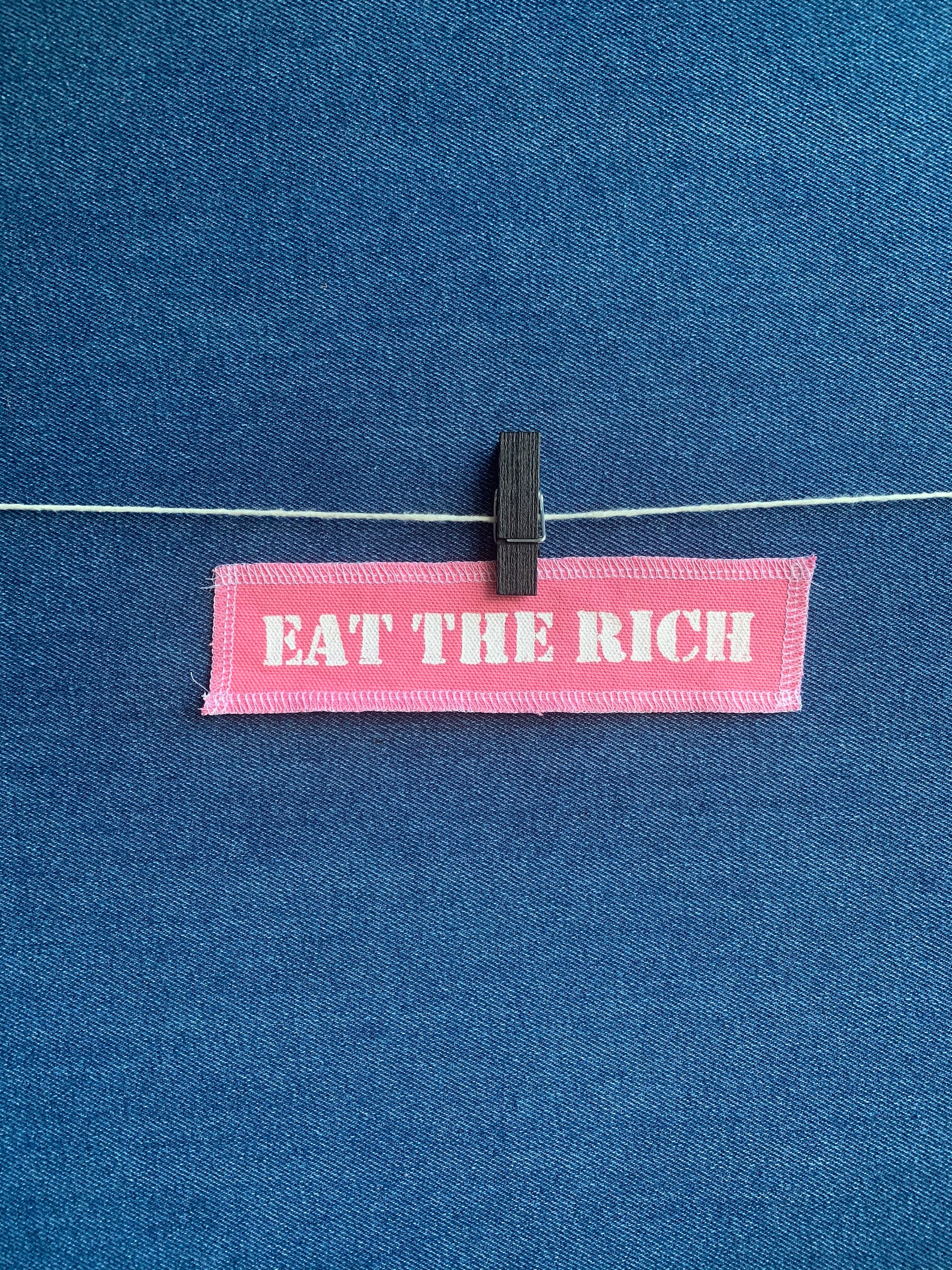 Eat The Rich Patch Etsy