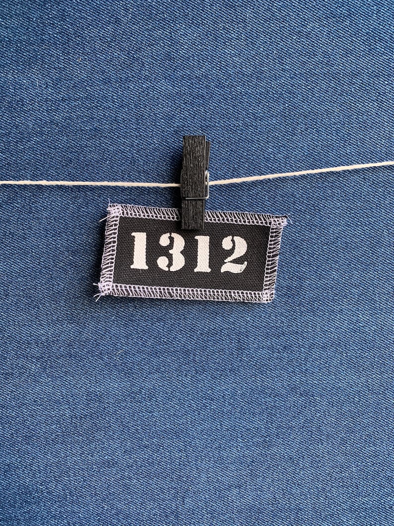 Écusson 1312 Noir