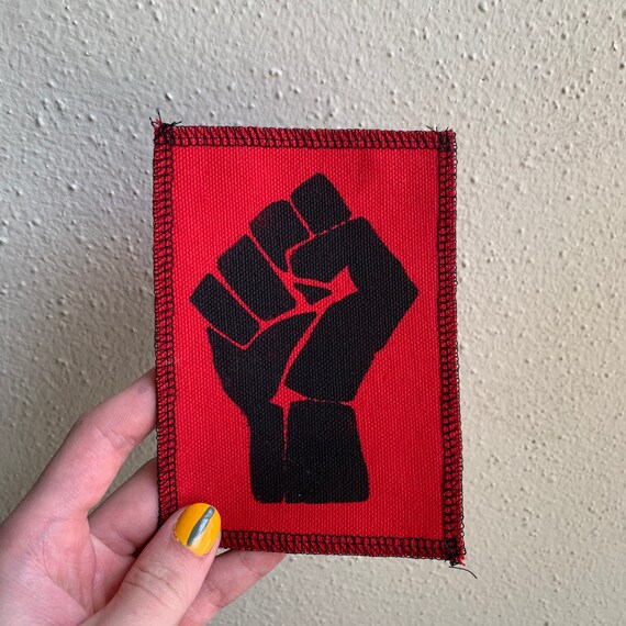 Raised Fist Patch