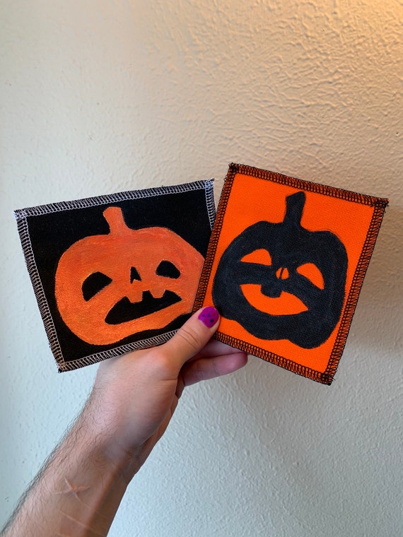 Pumpkin Patches Hand Painted by V