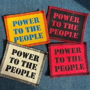 Power To The People Patch