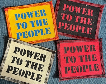 Power To The People Patch