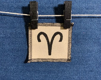 Aries Symbol Patch