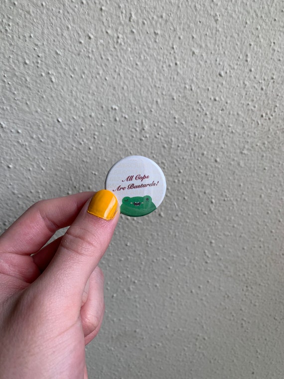 ACAB Frog Pinback Button