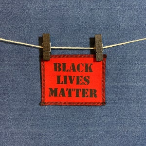 Black Lives Matter Patch Red