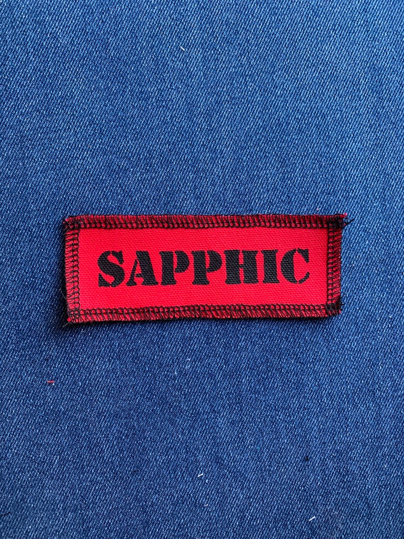 Sapphic Patch Red