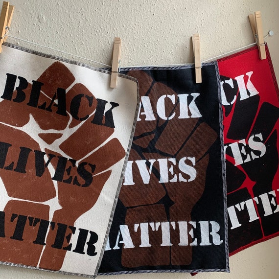 Black Lives Matter Layered Back Patch
