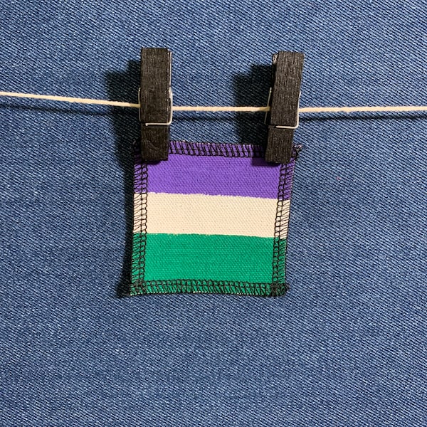 Genderqueer Flag Patch
