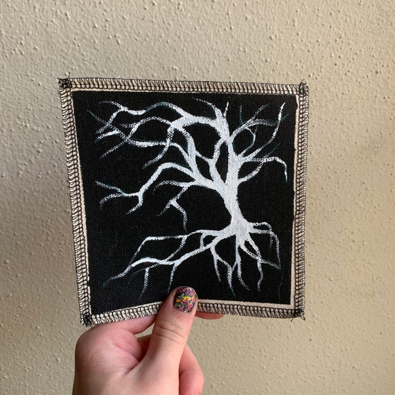 Tree Patch Hand Painted by V