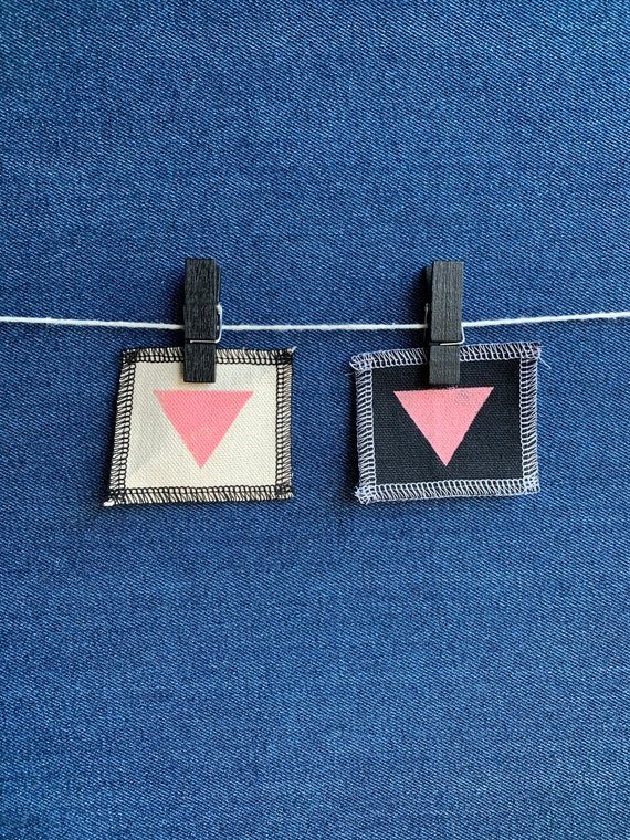 Pink Triangle Patch