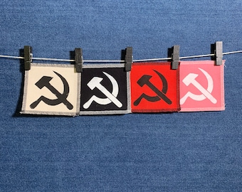 Hammer and Sickle Symbol Patch [LARGE]