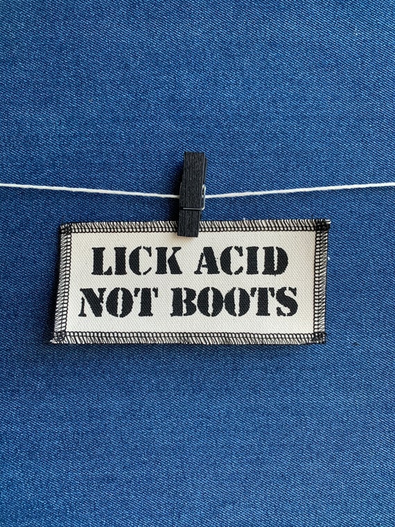 Lick Acid Not Boots Patch
