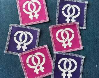 Lesbian Symbol Patch