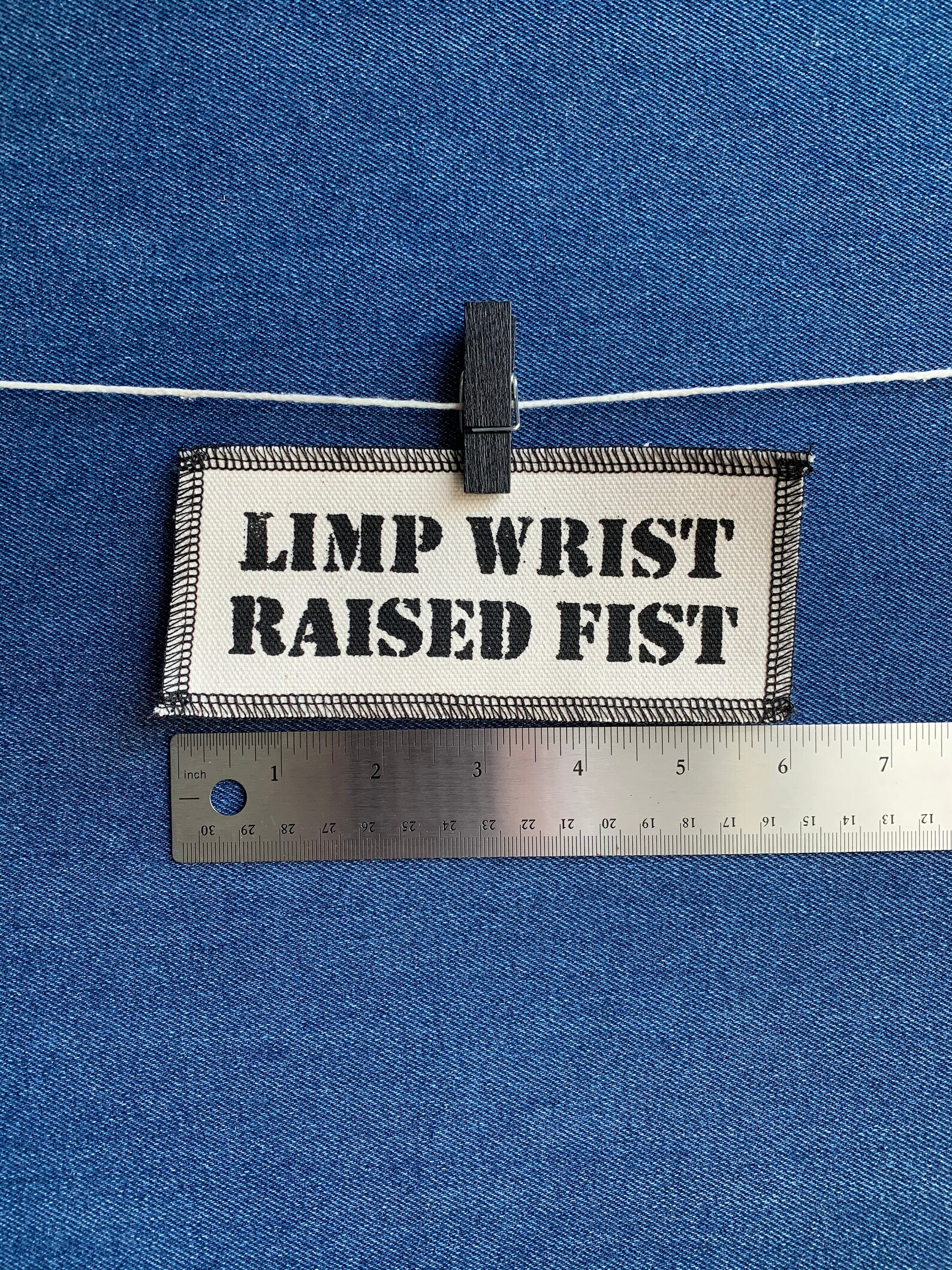 Limp Wrist Raised Fist Patch | Etsy