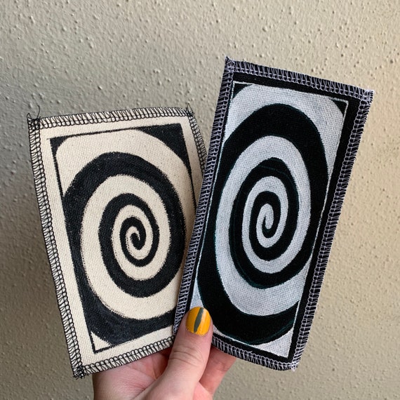 Vortex Patch Hand Painted by V