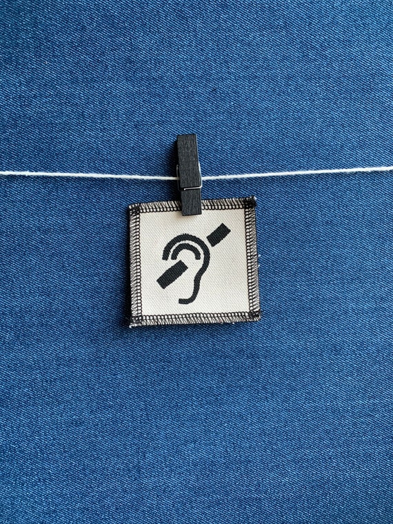 Deaf Symbol Patch