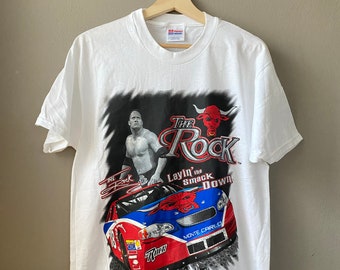 wwf racing shirt