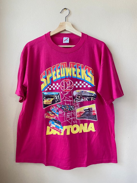 Vintage 1992 Nascar Daytona 500 Speedweek T-Shirt