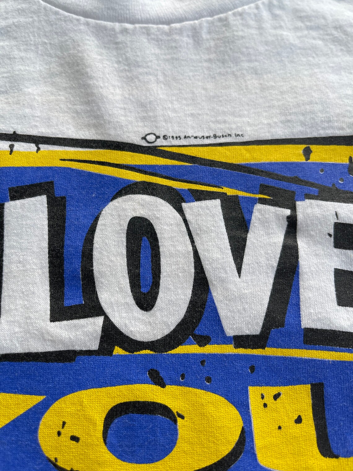 bud light graphic tee