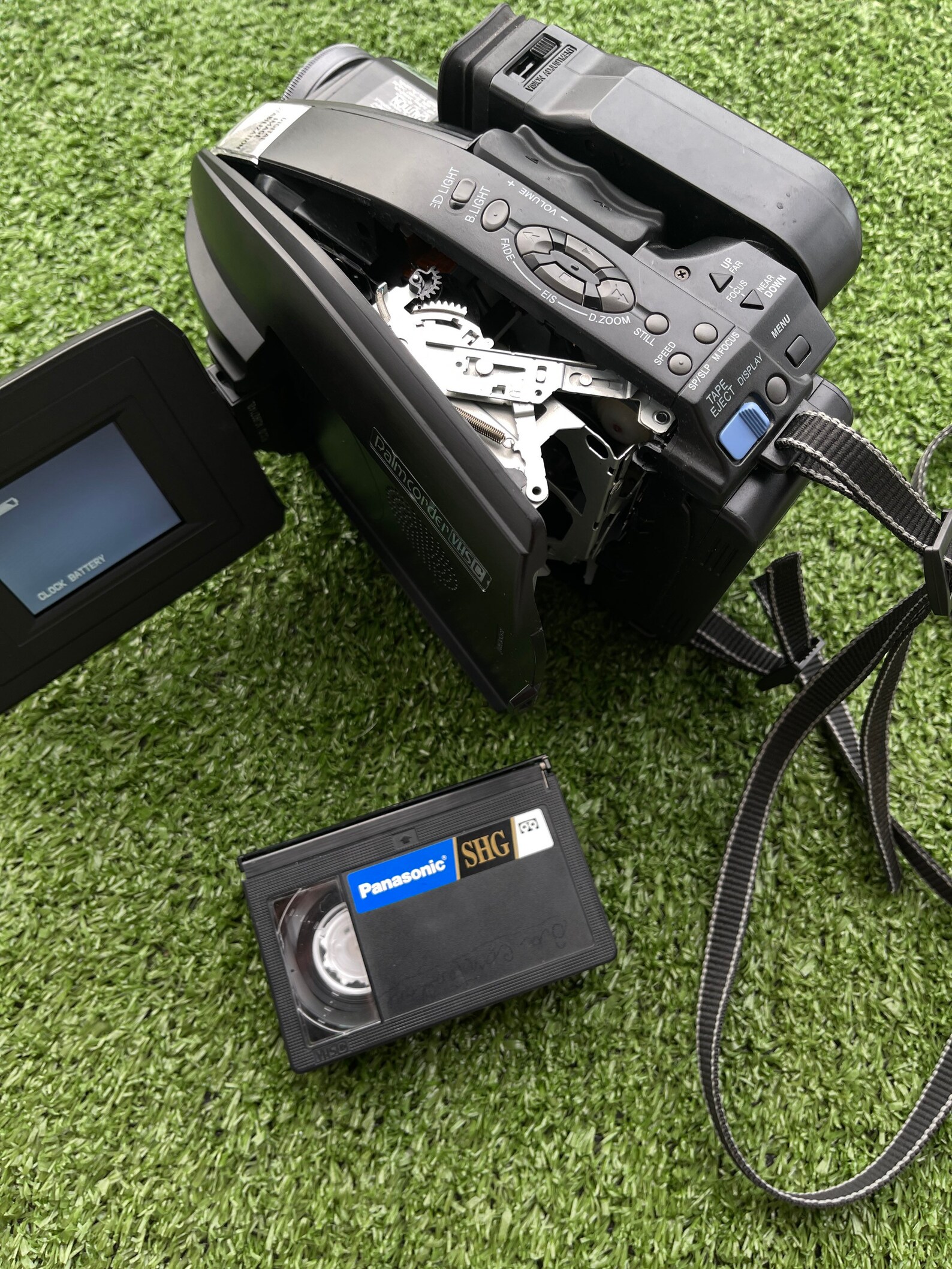 90s Vintage Quasar VML152 Palmcorder VHS Camcorder Etsy