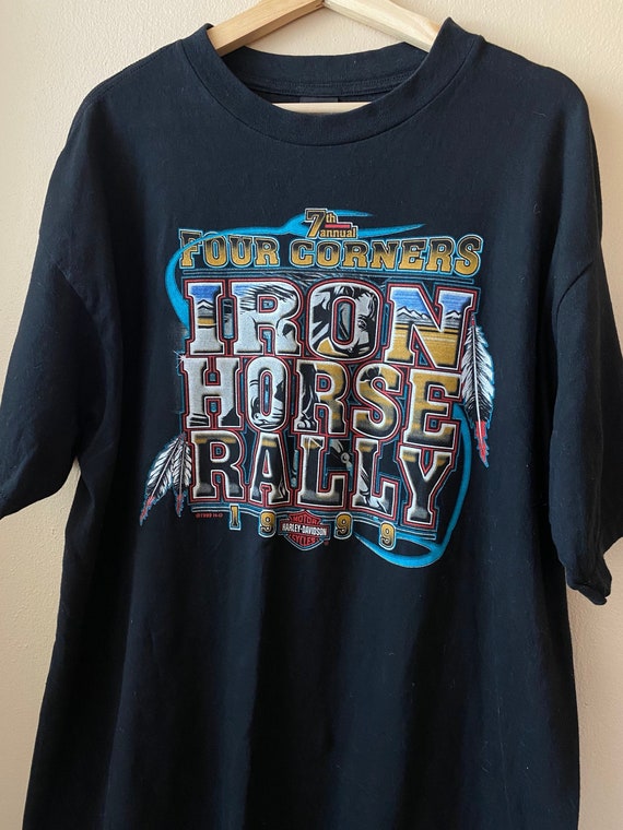 Vintage Grand Canyon Harley Davidson T Shirt Nevada