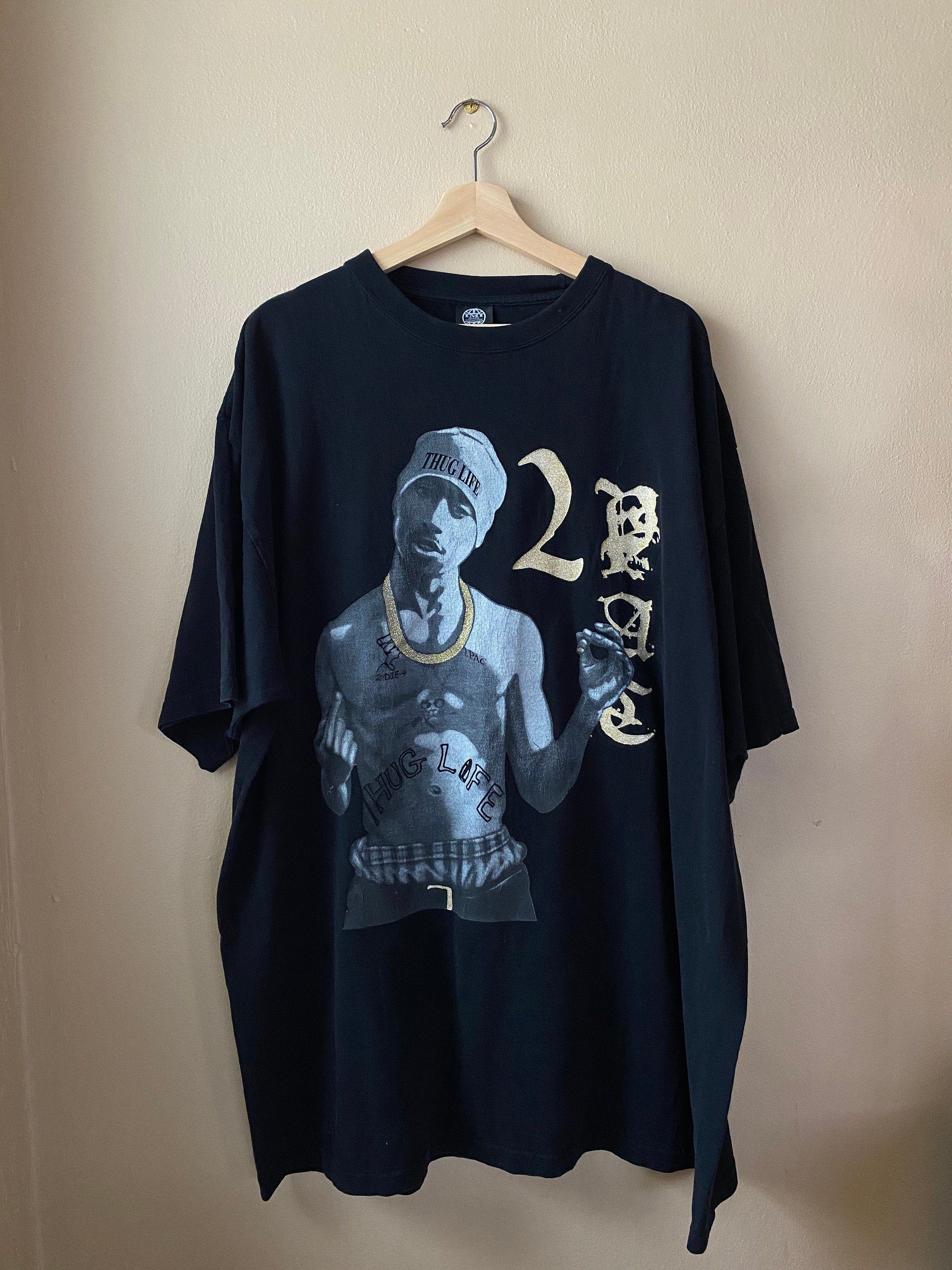 Early 2000s 2pac Thug Life Rap Tee 