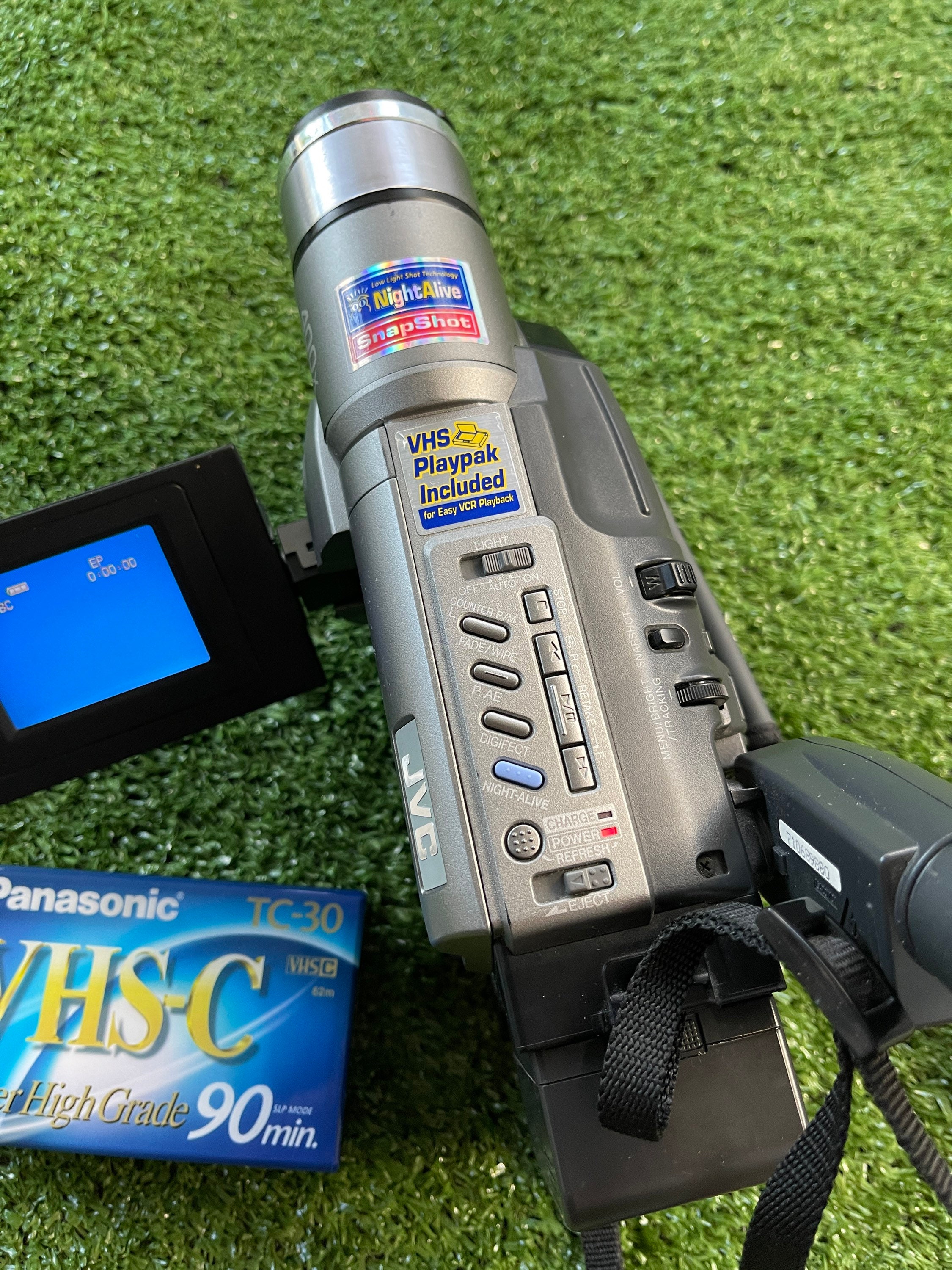 90s Vintage JVC GRSXM330U Super VHS Camcorder Etsy