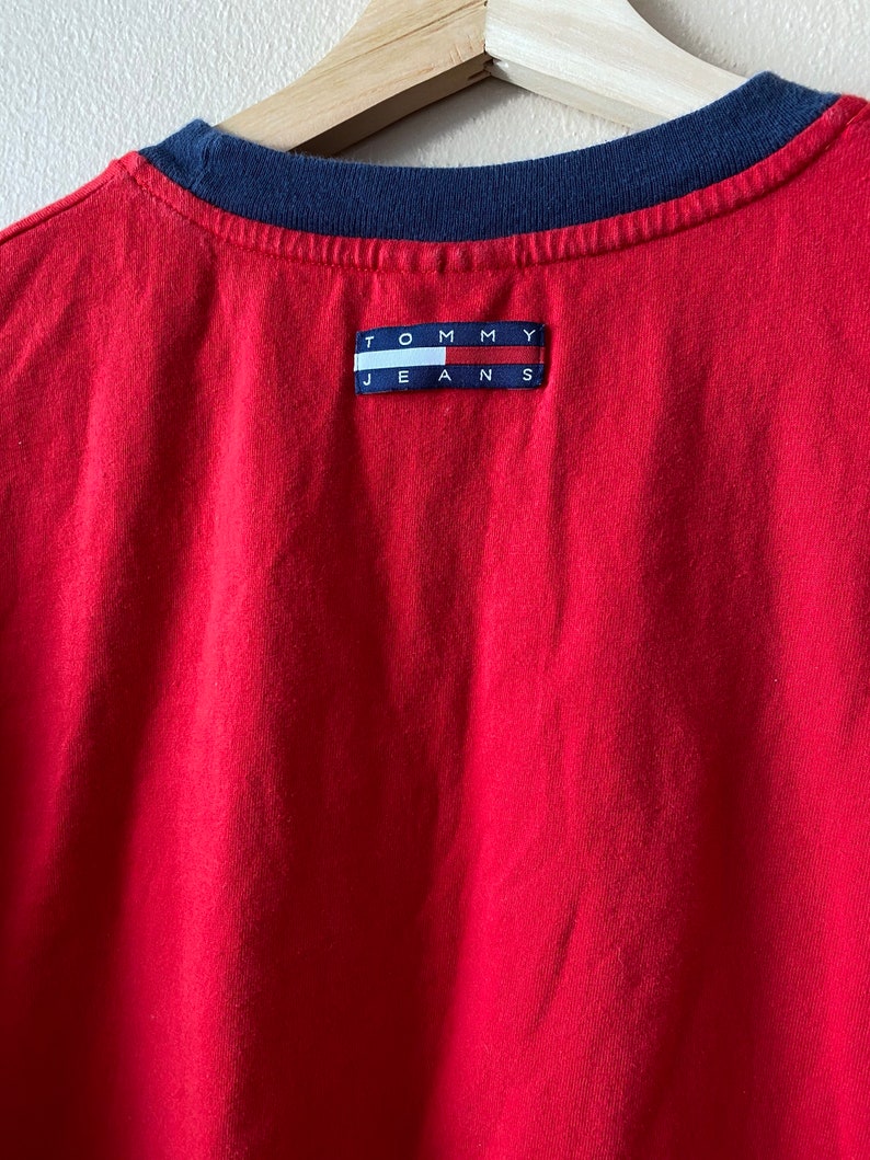 90s Vintage Tommy Jeans Jersey Graphic Tee