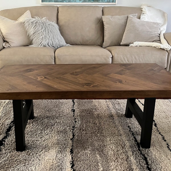 Chunky Coffee Table Etsy