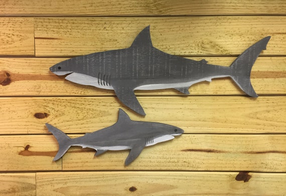 wooden shark