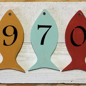 Custom house number sign, Wood house numbers, Address plaque, House Numbers, Address signs, Wooden House numbers, lake house address