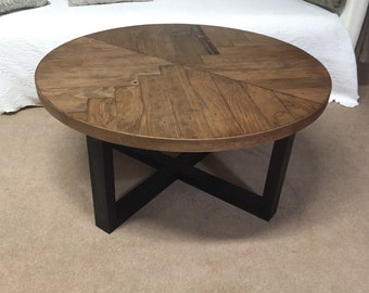 Round Coffee Table - Etsy