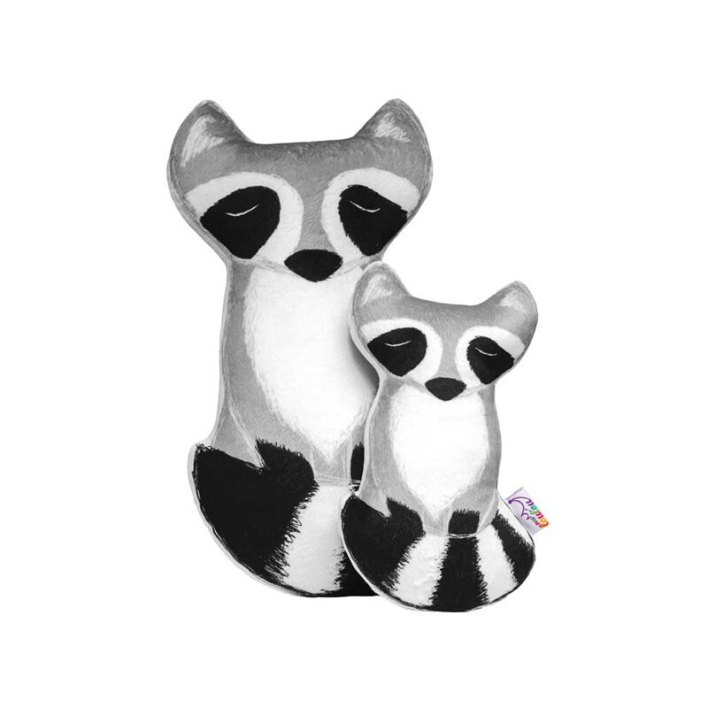 Raccoon decorative pillow raccoon stuffed animal woodland Etsy