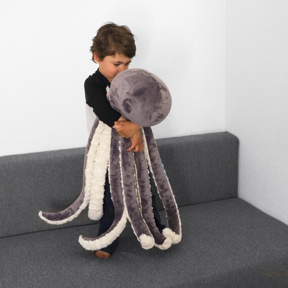 giant stuffed octopus