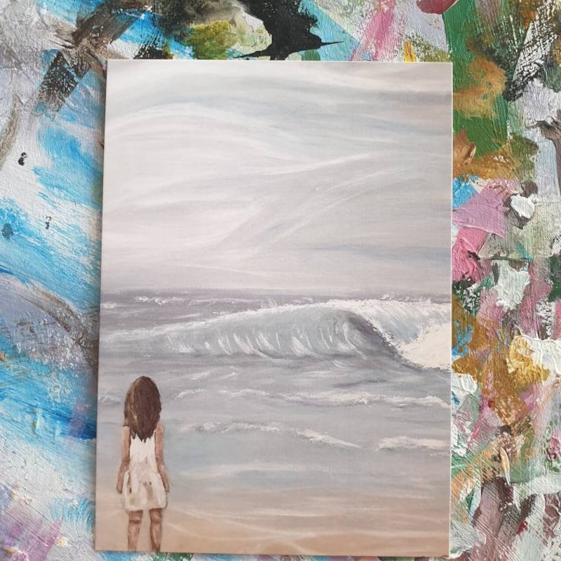 Beach Postcard - Etsy