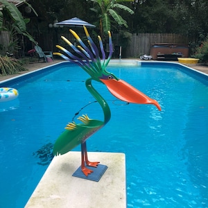 Peter The Pelican with Feet Spikes