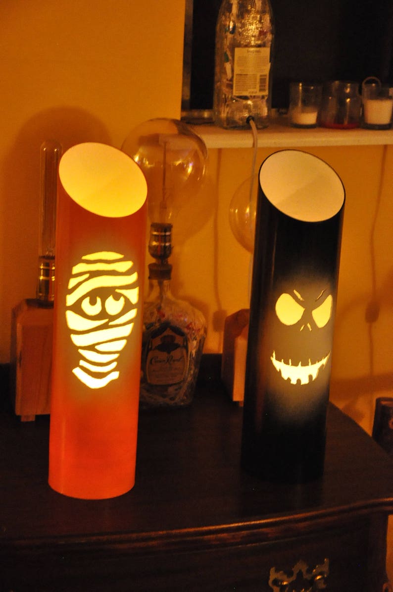PVC Pipe Halloween Jack Skeleton Lantern Etsy