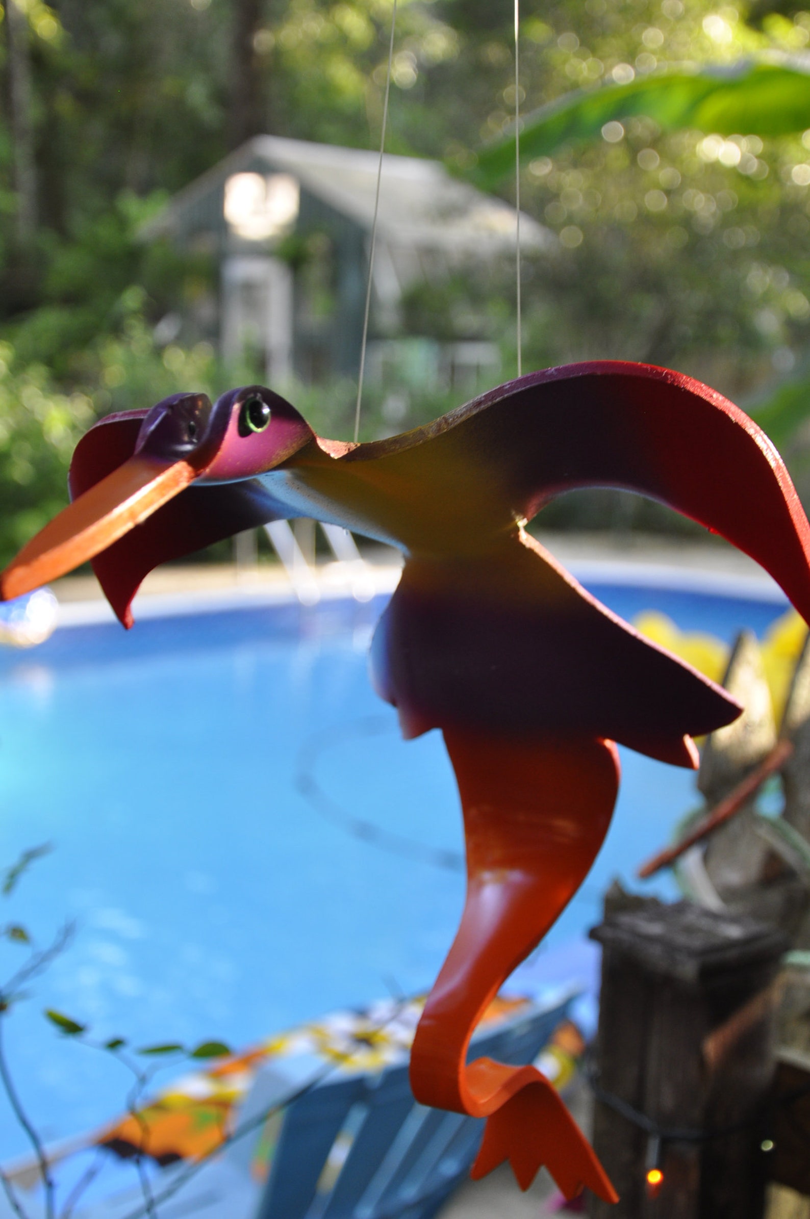 PVC Whimsibird Whimsical Hummingbird Yard Art Pipe Bird Etsy