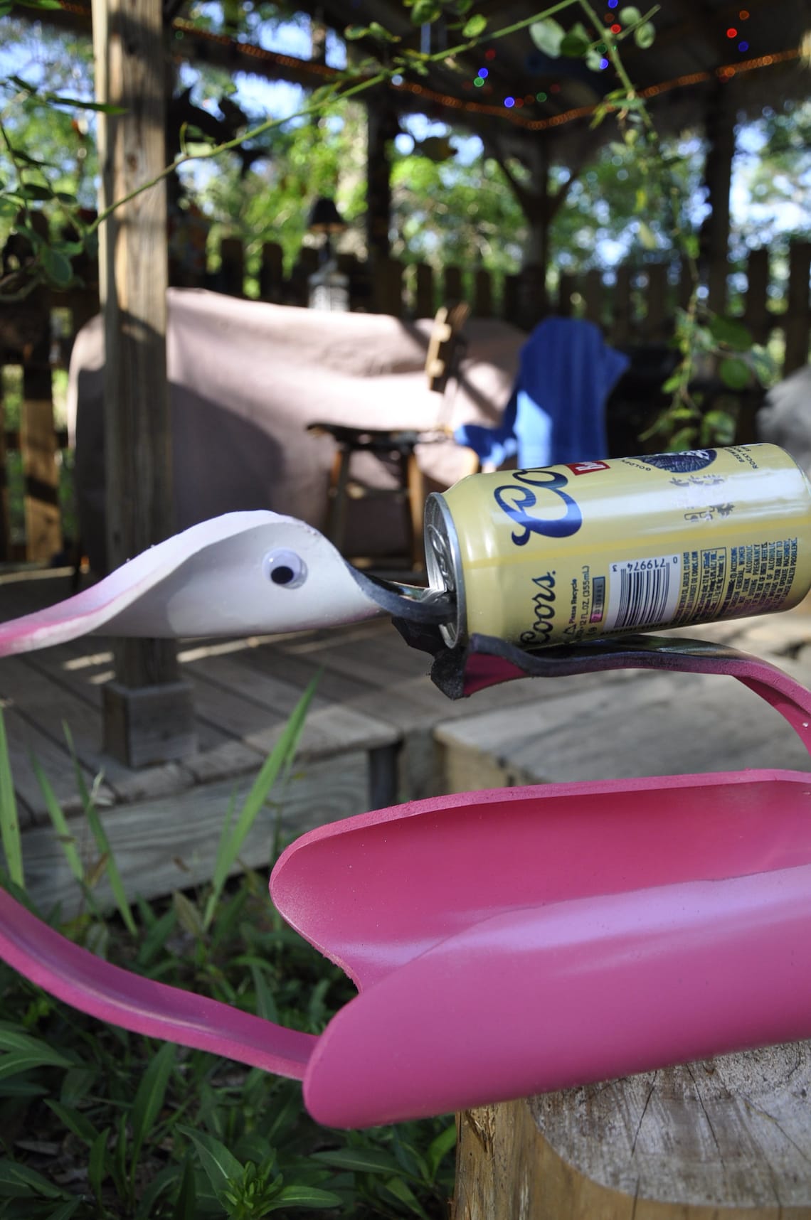 PVC Pipe Drunk Flamingo Yard Art Garden Decoration Etsy
