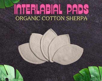 Organic Cotton Sherpa Interlabial Pads