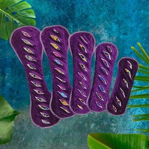 Organic Gusher Pad, Cotton Velour, Super Heavy Sanitary Pad, Reusable Cloth Pad, SINGLE PAD, Many Sizes and Colours - Essentials