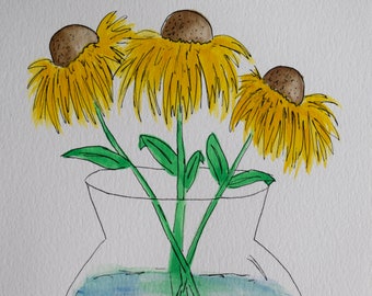 Black-eyed Susans | Etsy