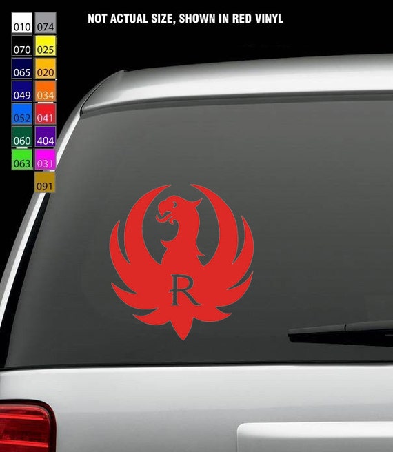 Ruger Firearms Vinyl Die Cut Decal Sticker Etsy