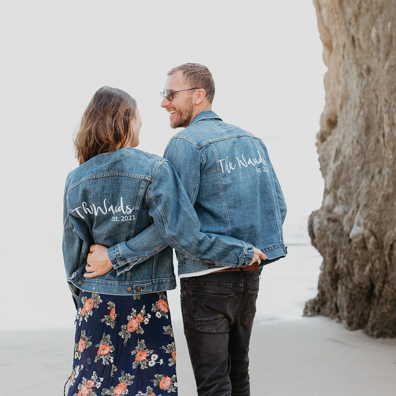 matching denim jackets for couples