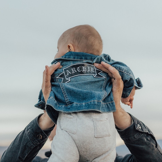 infant blue jean jacket