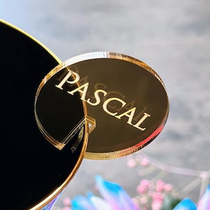 Segnaposto per matrimonio Segni su vetro Decori in vetro guida ai posti a sedere sul tavolo Segnaposto per vetro personalizzato decoro per vetro per matrimonio Ciondolo in vetro personalizzato